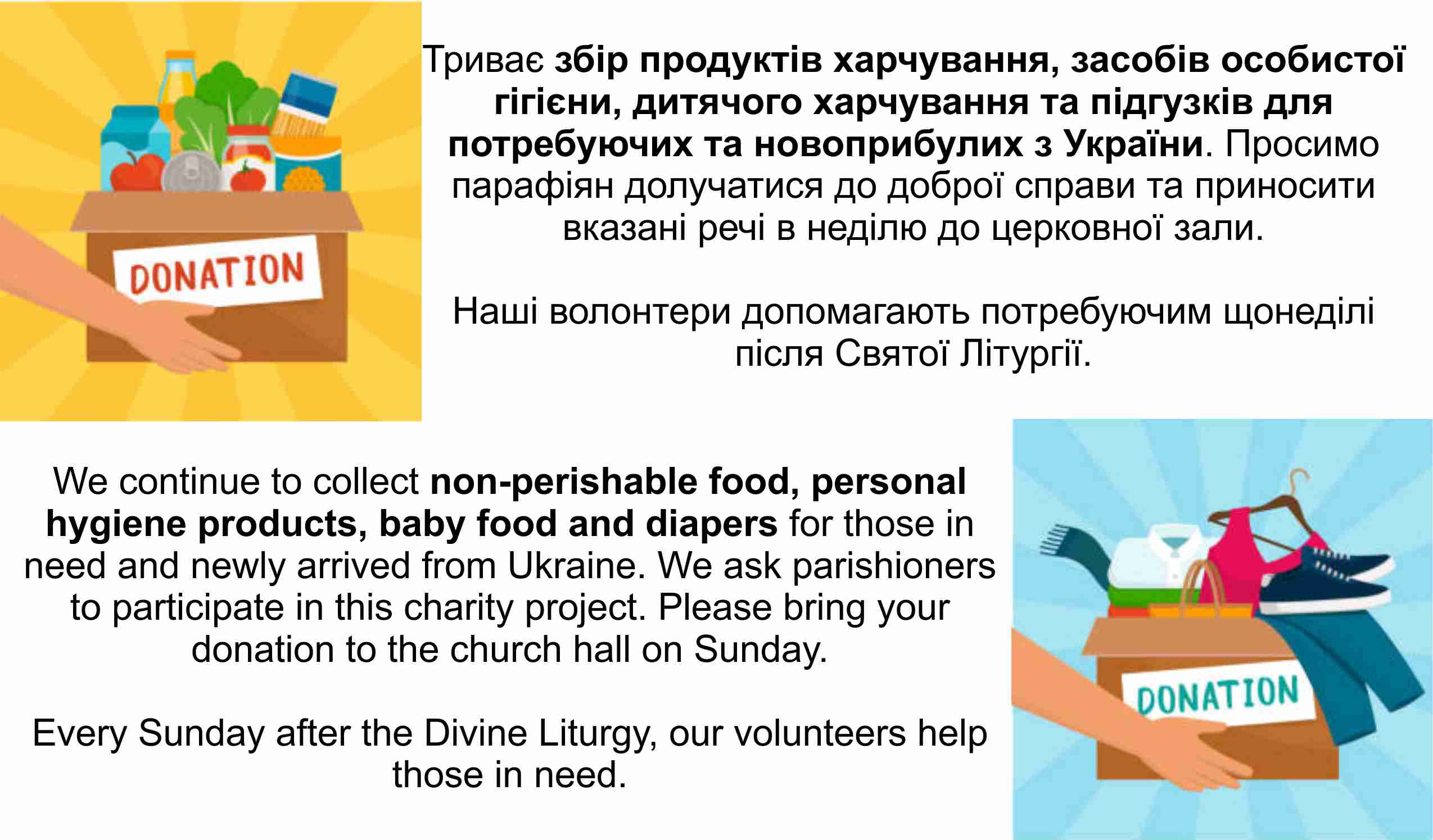donation in church donation in church